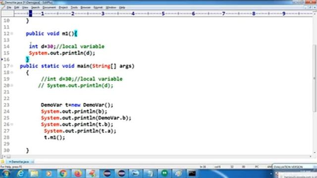 What is Variable|Types of Variable Core java Part-4 смотреть онлайн