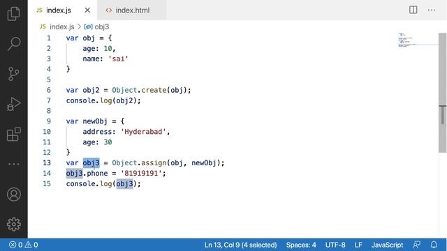 Assign method of an Object | Javascript assign method | Part-17 | #javascript #object смотреть онлайн