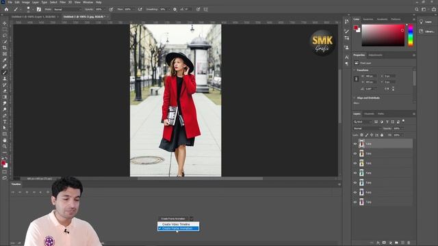 How to create ani GIF in Photoshop - Class 38 - Urdu Hindi смотреть онлайн