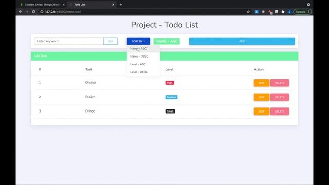 Xây dựng API với NodeJS - 12 Demo Todolist смотреть онлайн