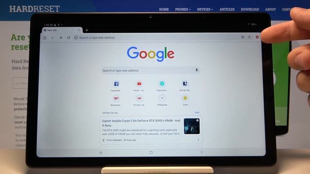 How to Clear Browser Data in SAMSUNG Galaxy TAB A7 2020 - Browser Cache смотреть онлайн
