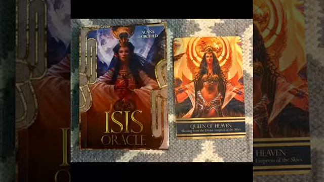 Queen of Heaven oracle card, from Isis Oracle by Alana Fairchild смотреть онлайн