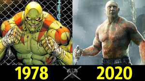 Дракс Разрушитель - Эволюция (1978 - 2020) ! Все Появления !