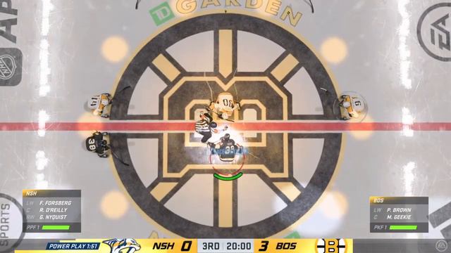 NHL 24 PS4. 2023-2024 REGULAR SEASON 10.14.2023: Nashville PREDATORS VS Boston BRUINS ! смотреть онлайн