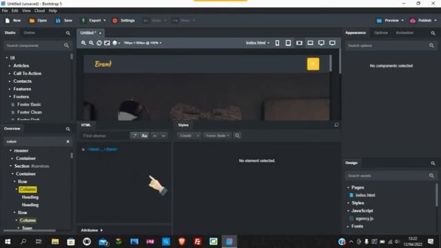 Bootstrap Studio V6 New Features смотреть онлайн