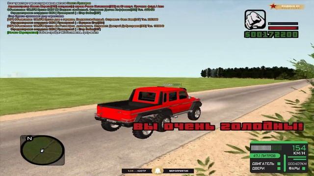 ВОТ ЭТО МАХИНА! ТЕСТ ГЕЛИКА G65 6X6 | RODINA RP [CRMP]