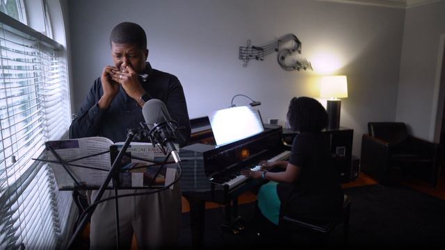 The Swan (Le Cygne) by Camille Saint-Saens - Piano and Harmonica смотреть онлайн