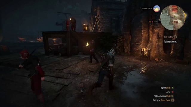 The Witcher 3: Wild Hunt PC 100% Walkthrough 79 Death March Act: III The Sunstone смотреть онлайн