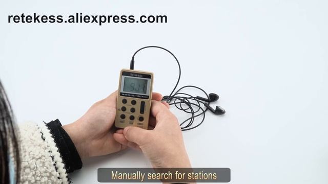 How to operate #RETEKESS V112 mini radio? смотреть онлайн