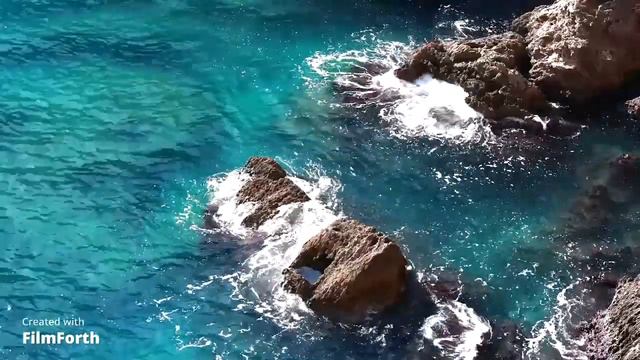 SONIDO DE OLAS // VISTAS Y TOMAS EN MOVIMIENTO // ISLAS Y PLAYAS DE ENCANTO PA DORMIR PROFUNDAMENTE смотреть онлайн