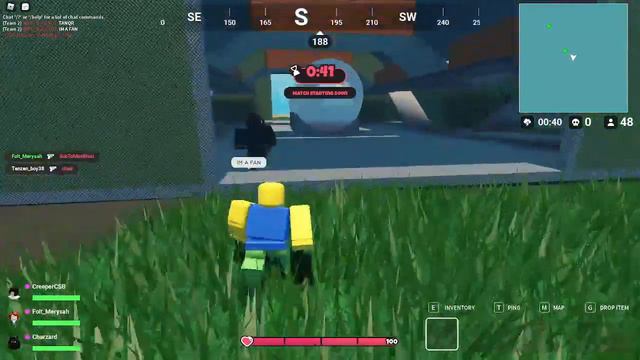 I was in Tanqr's server! | Roblox Bedwars/Battle Royal смотреть онлайн