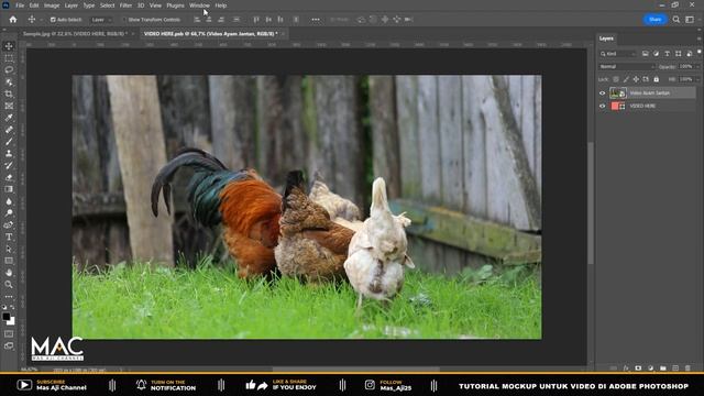 TUTORIAL MOCKUPS VIDEO DI ADOBE PHOTOSHOP смотреть онлайн