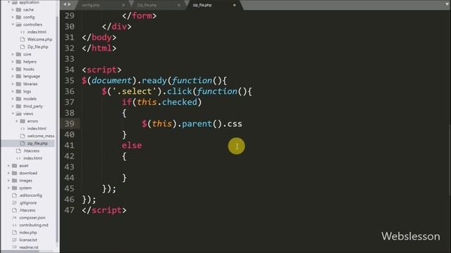 How to Create ZIP File in CodeIgniter смотреть онлайн