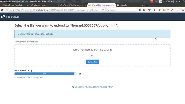 Install Owncloud in Web смотреть онлайн