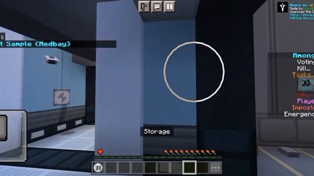Нас всего четверо. Among Us. В Minecraft Pe 1.19.81 смотреть онлайн