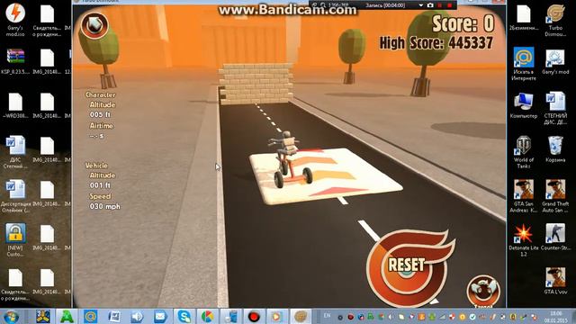 обзор игры Turbo Dismount