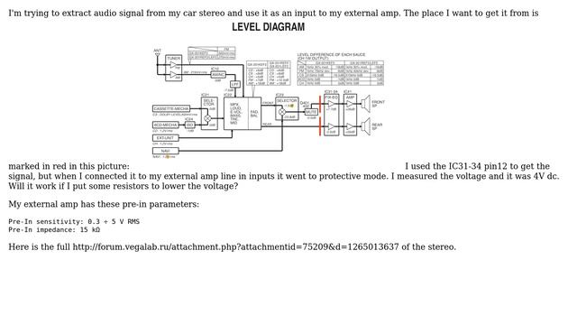 Electronics: Need help extracting line out signal from car radio смотреть онлайн
