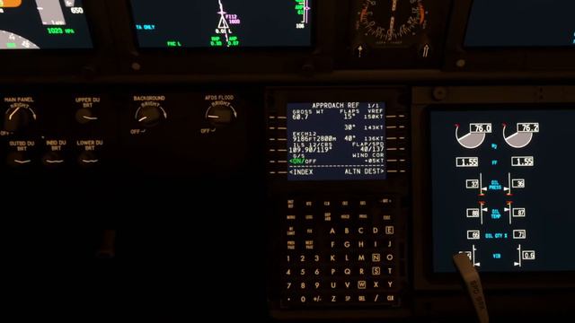 MSFS 2020 PMDG 737-800 Autoland In Copenhagen