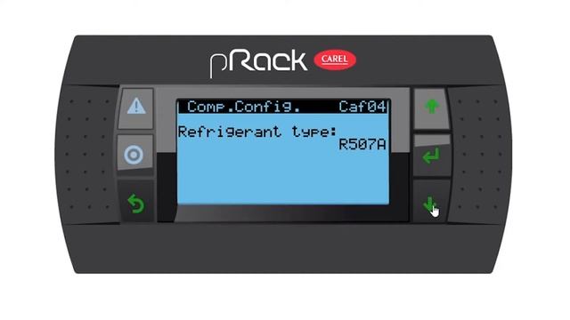 PRack PR300 Compressors Menu Setup For CRII Configuration