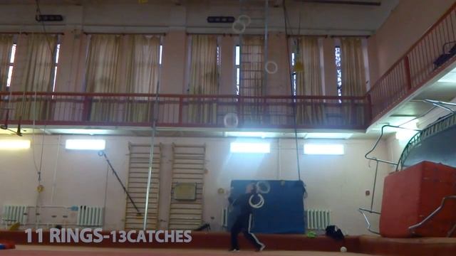 juggling 10,11,12 rings |Pavel Evsukevich смотреть онлайн