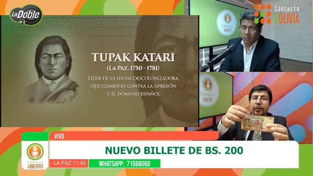 El nuevo billete de Bs. 200 смотреть онлайн