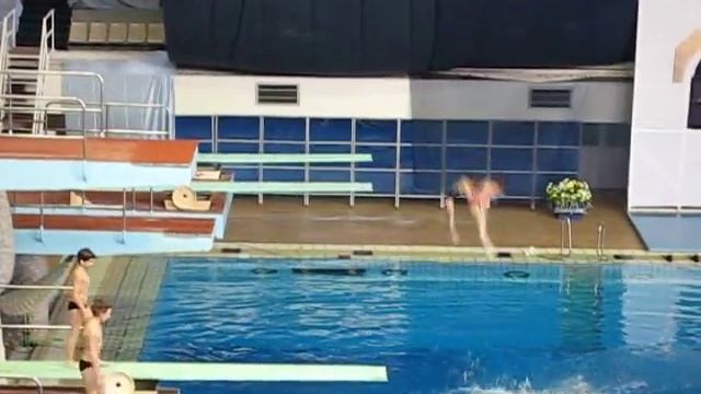 Прыжки с трамплина в воду! СК 