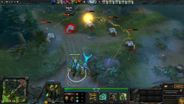 Dota 2 Items : Nature's Prophet - Scythe of Ice смотреть онлайн