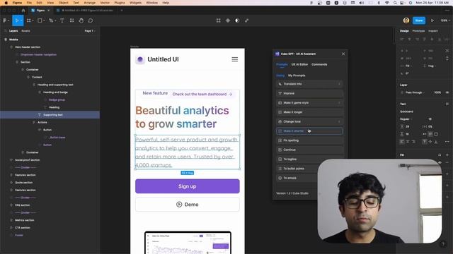 New Figma A.I. Plugins! – Figma Companion, AI UI, Portfolio Creator & More смотреть онлайн