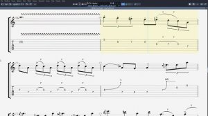 Deep Purple - LAZY - 1st & 2nd Guitar Solo Tutorial (Tab + Sheet Music)