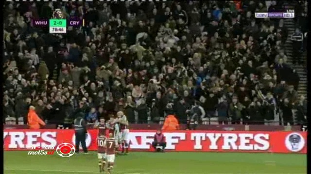 West Ham 3 Vs 0 Crystal Palace смотреть онлайн