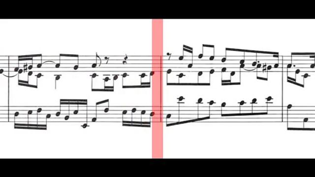 BWV 912 - Toccata in D Major (Scrolling) смотреть онлайн