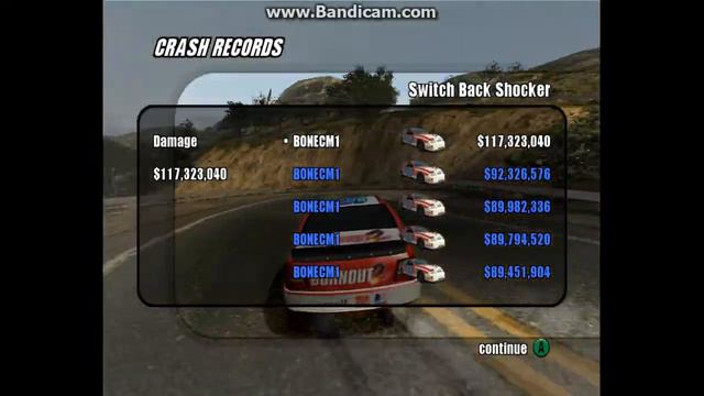 Burnout 2 - Crash Mode - Switch Back Shocker/29 - 117 million смотреть онлайн