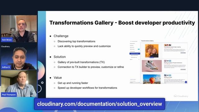 Transformations Gallery for Developers - Cloudinary Product Update смотреть онлайн