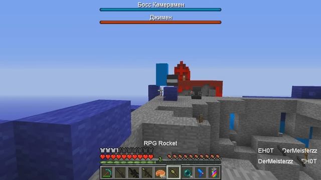 ЧАНК КАМЕРАМЕН ТИТАН vs ЧАНК ДЖИМЕН В МАЙНКРАФТ! CAMERAMAN TITAN GMAN БИТВА ЧАНКОВ MINECRAFT смотреть онлайн