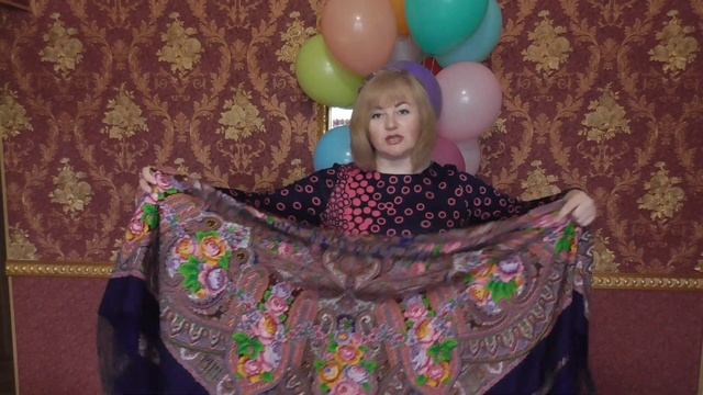 Фиолетово-сиреневые шали????❤? смотреть онлайн