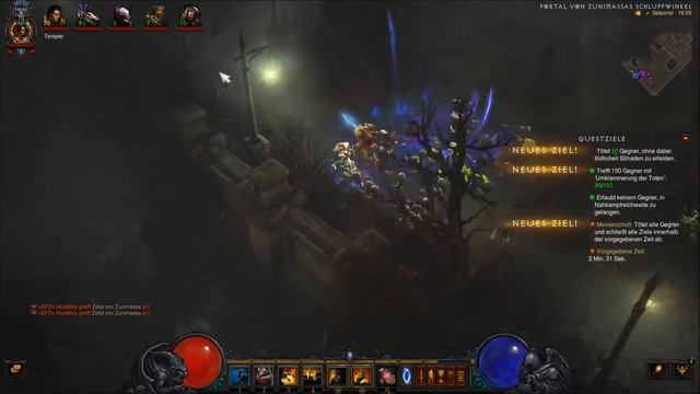 Diablo 3 - Zunimassas Schlupfwinkel Hexendoktor Setportal [Zunimassa's Haunt] смотреть онлайн