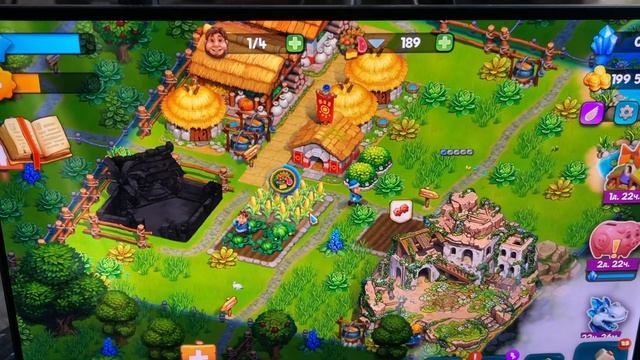 Игра Туземцы. Открыла новый остров Фермерская Бухта. Начало строительства. Game Tribes. смотреть онлайн