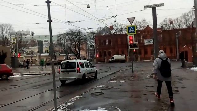 Москва 1651 Бабаевская улица, улица Стромынка зима день смотреть онлайн
