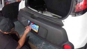 KIA SOUL Back Up Camera Install