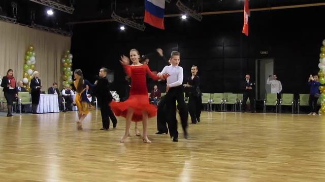 Самба (Открытый класс Юниоры-1) 31.03.2018 Петербургский бал - 2018 смотреть онлайн
