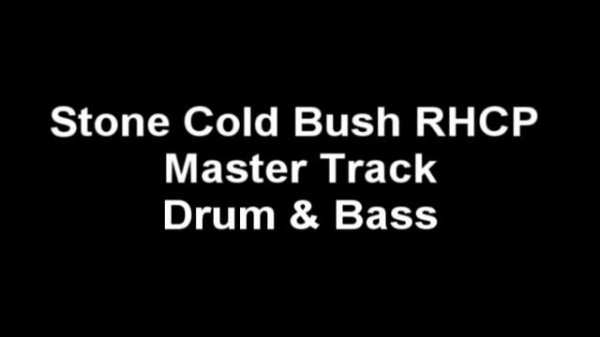 Stone Cold Bush RHCP master track Drum & Bass by Chris Laleau