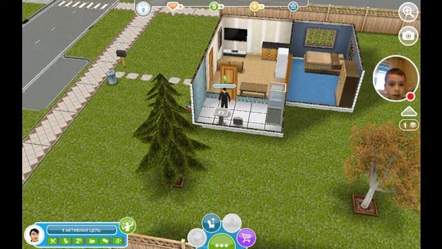 Прохождение игры Sims 3 FreePlay#1-Добрый сосед и пожарное депо. смотреть онлайн