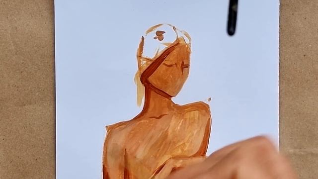 ДЕВУШКА |Кажется, Покахонтас |Как нарисовать поэтапно смотреть онлайн