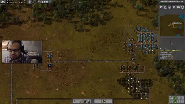 Factorio с модами(кооп): За 3 минуты смотреть онлайн
