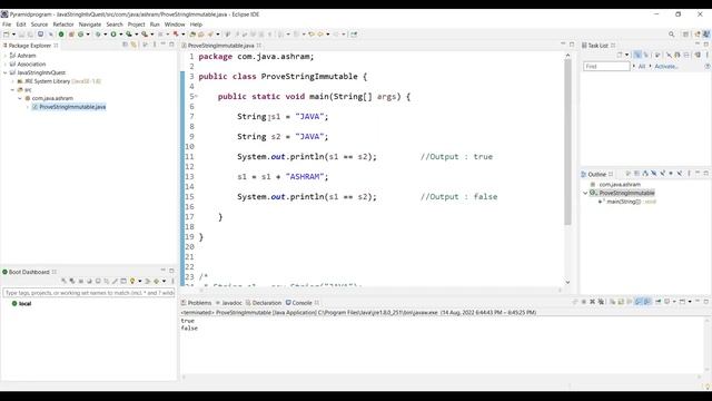 Prove that String is Immutable in java | String coding Interview Question смотреть онлайн