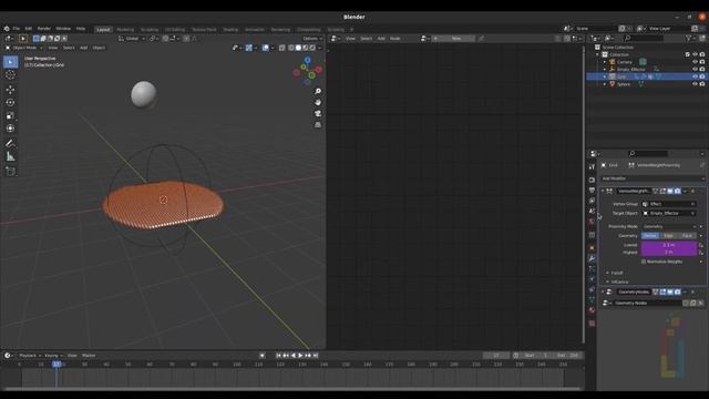 Blender 2.93 Mograph: Particle Dispersion смотреть онлайн