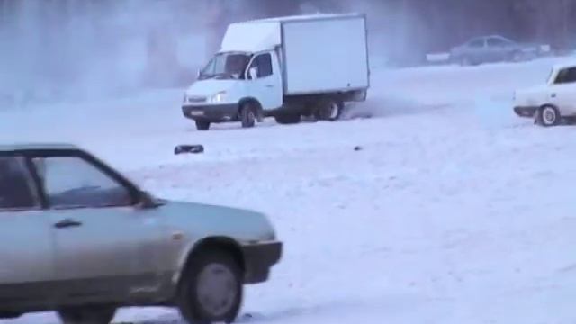 Газель дрифтует. смотреть онлайн