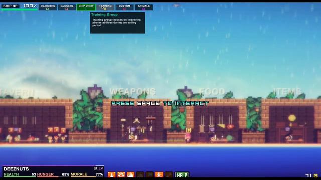 PIXEL PIRACY -crew assembling, amazing tactics and PIRATES смотреть онлайн