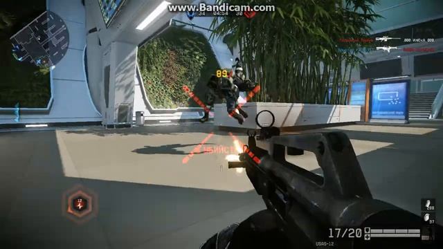 Играем с USAS-12 на карте Терминал (Warface) смотреть онлайн