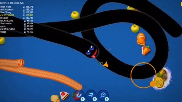 Worms,zone,io hungry snake Best kill ( Rehan gaming321 )Best gameplay video #12 смотреть онлайн